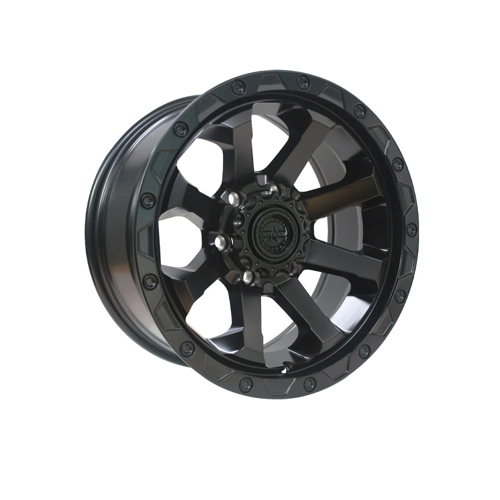 AMERICAN OUTLAW CAPONE Gloss Black Tinted Face
