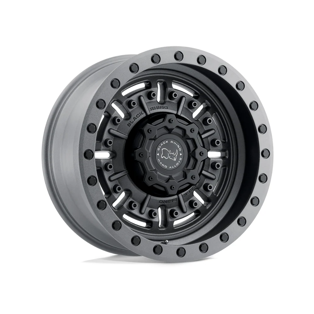 BLACK RHINO ABRAMS TEXTURED MATTE GUNMETAL