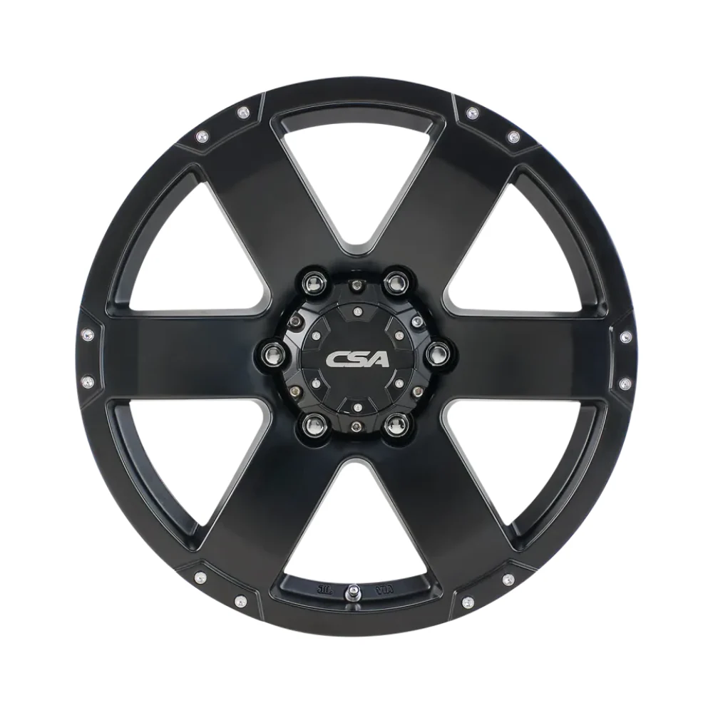 CSA WHEELS Commando Large Cap SATIN BLACK - Image 2