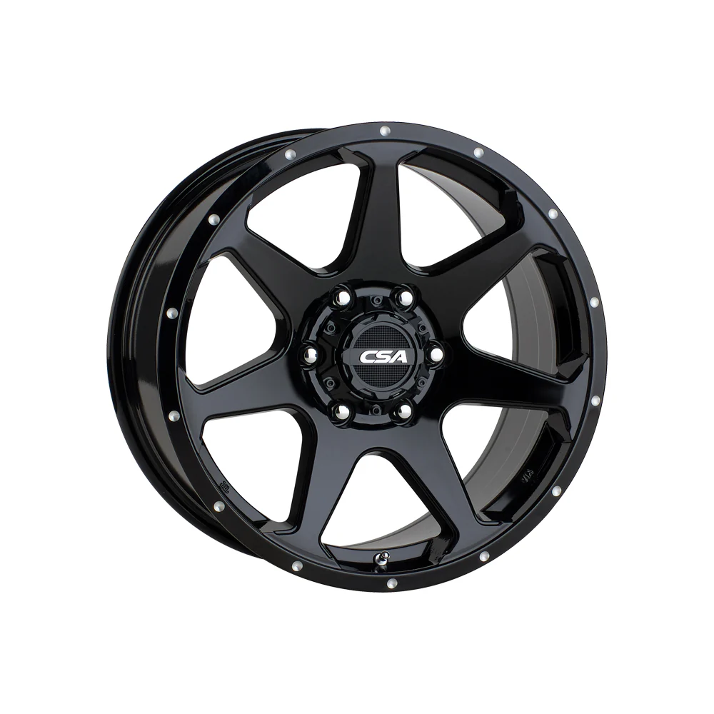CSA WHEELS Hawk Large Cap GLOSS BLACK