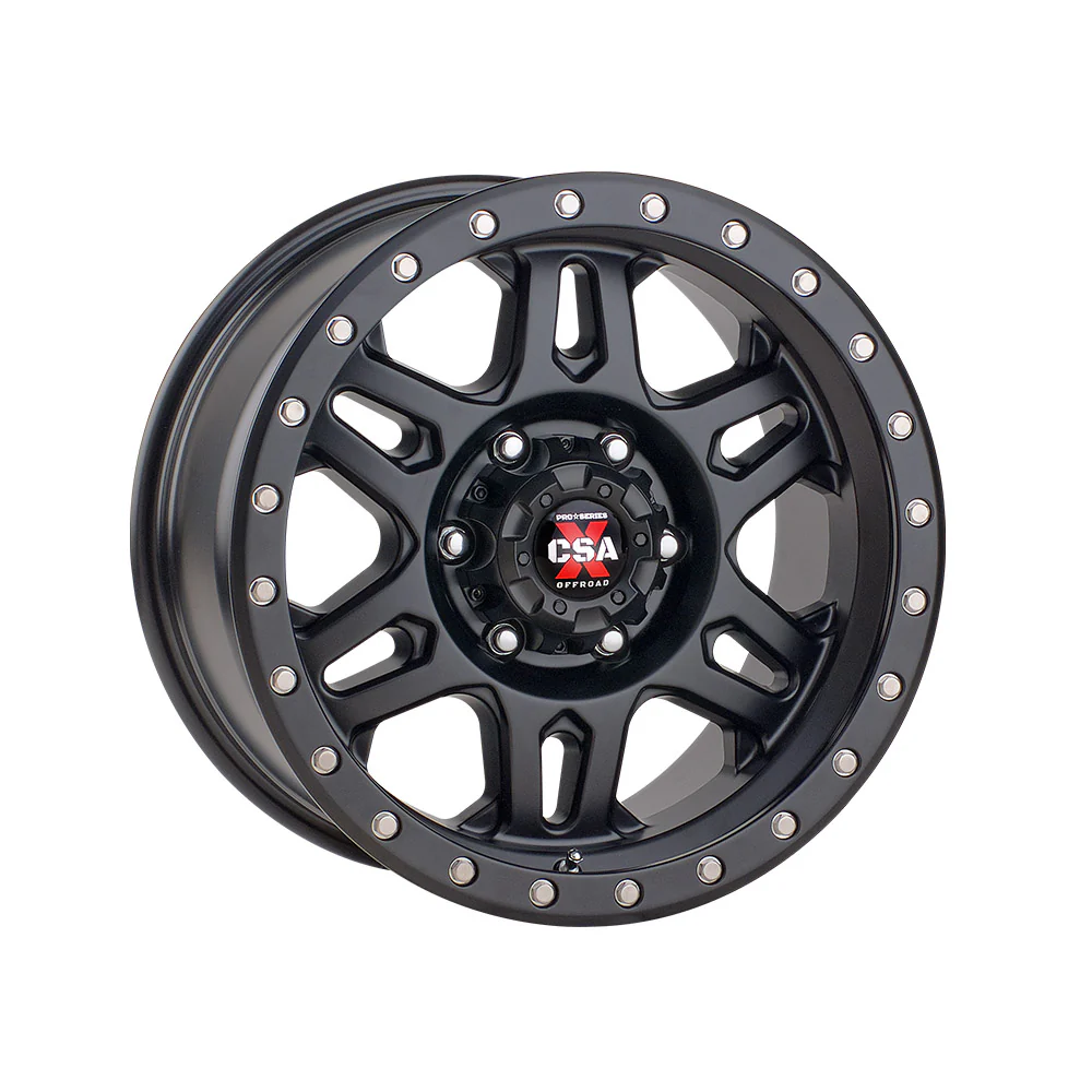 CSA WHEELS Militant CSA-X Satin Black