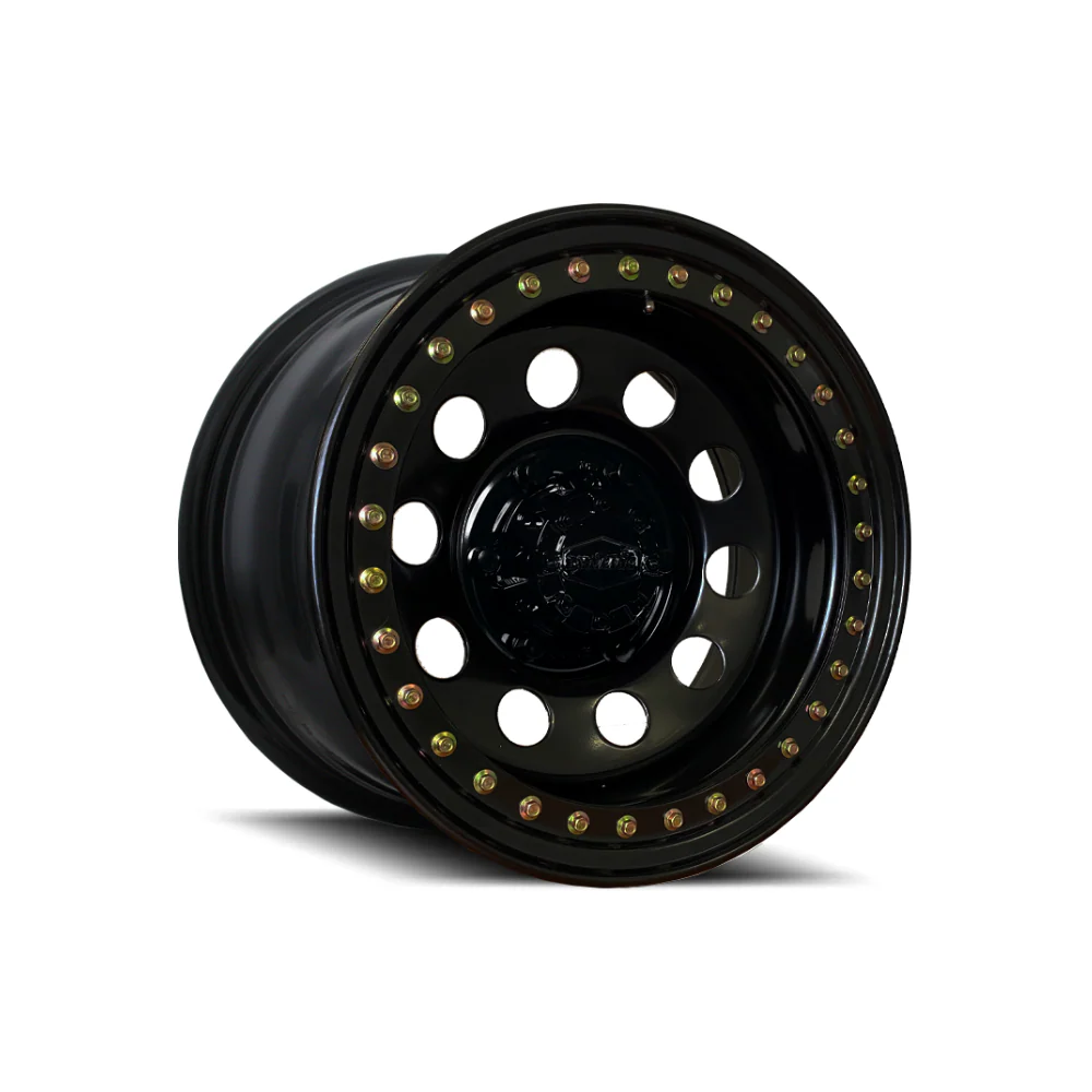 DYNAMIC WHEEL GENUINE BEADLOCK ROUND HOLE SATIN BLACK
