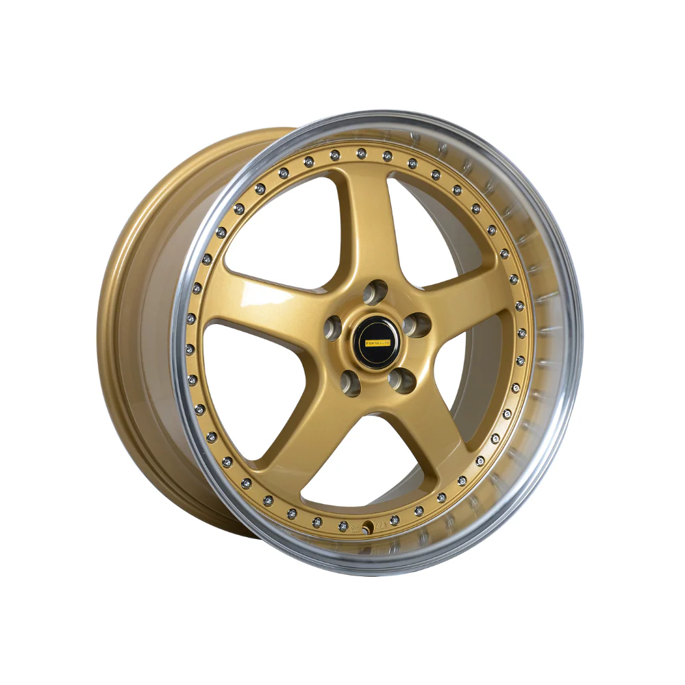 FORGEAUTO FA-5 GOLD/MACHINED LIP