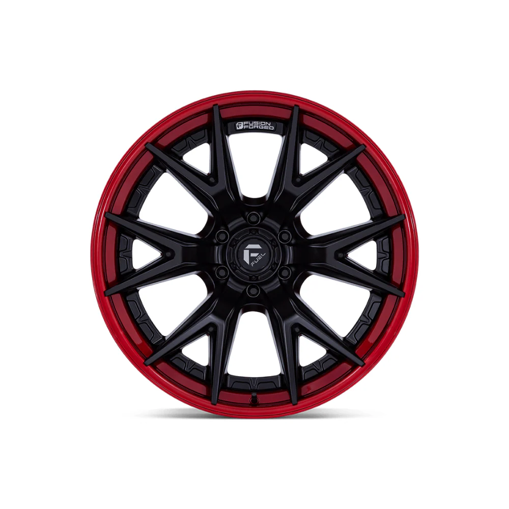 FUEL 1PC CATALYST MATTE BLACK WITH CANDY RED LIP - Image 2
