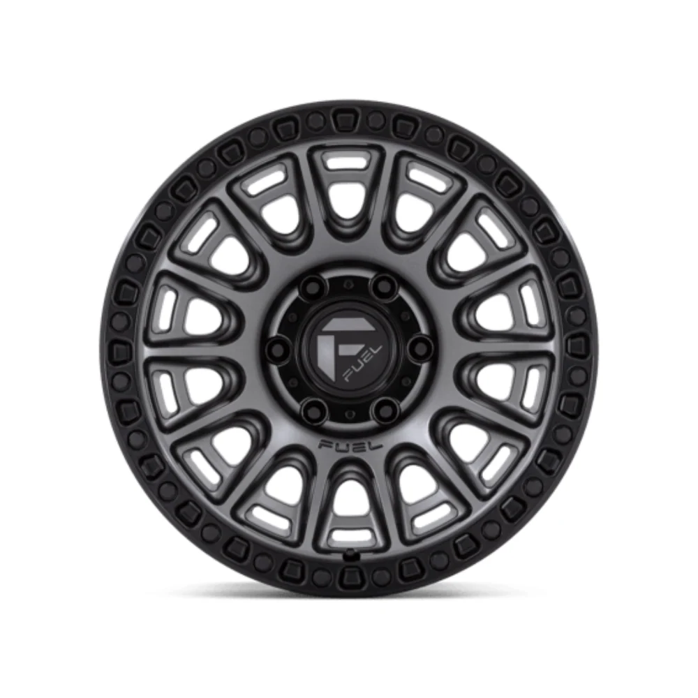 FUEL 1PC D835 CYCLE MACHINED GUNMETAL BLACK RING - Image 2