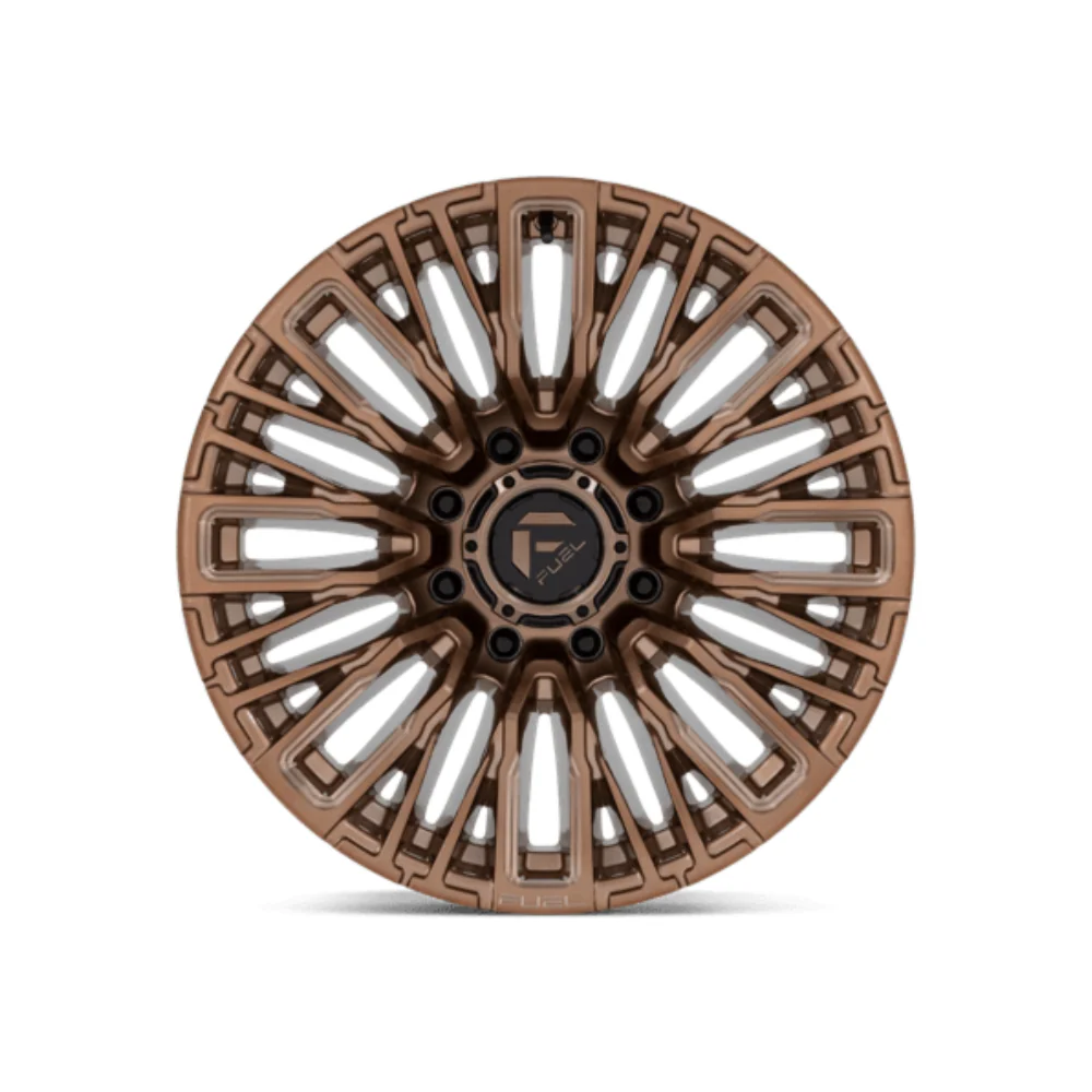 FUEL 1PC D850 REBAR PLATINUM BRONZE MILLED - Image 2