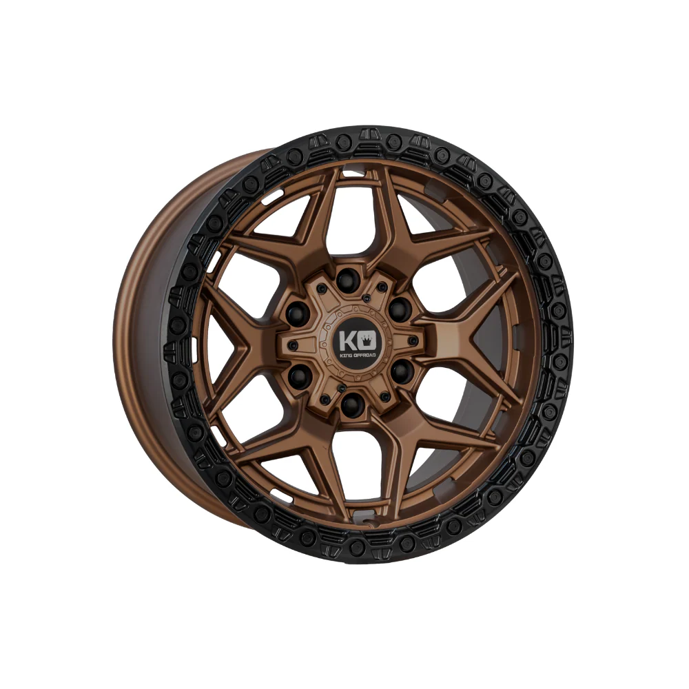KING OFFROAD GROWLER SATIN BRONZE/SATIN BLACK LIP