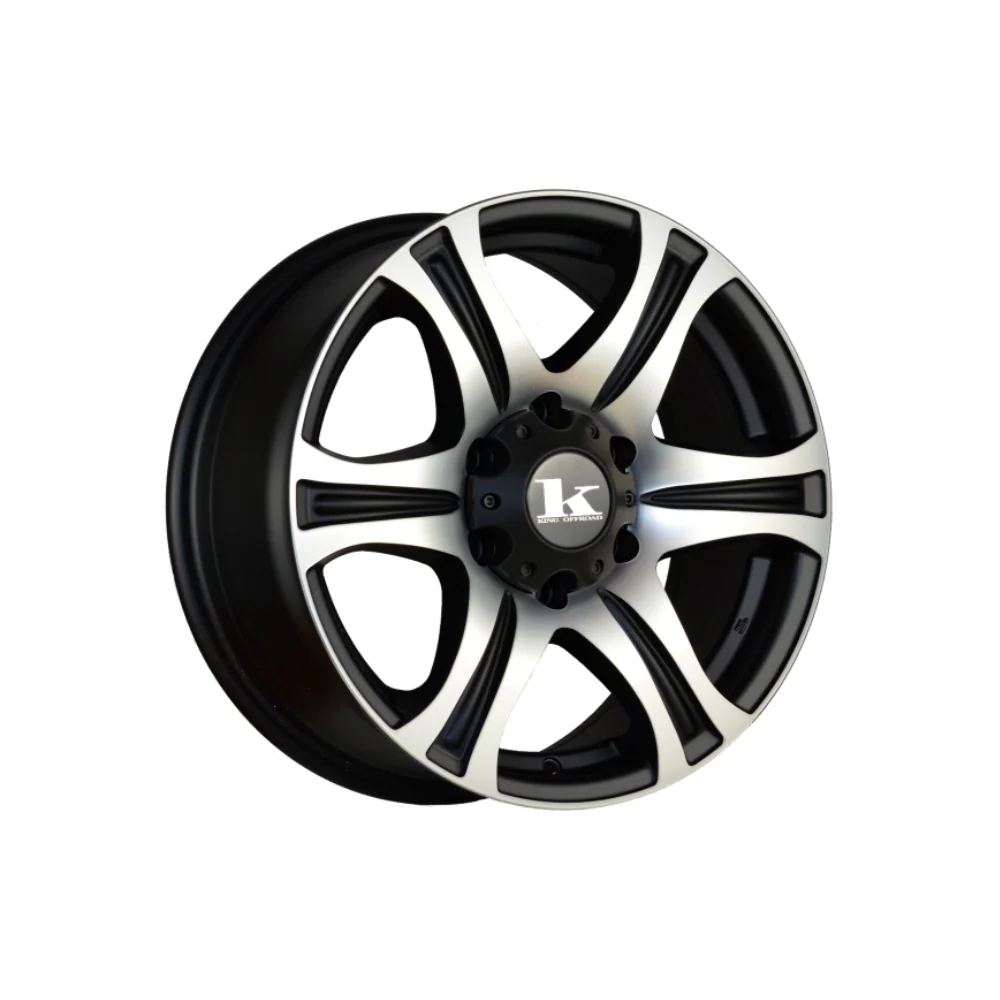 KING OFFROAD REBEL BLACK-MACHINED FACE