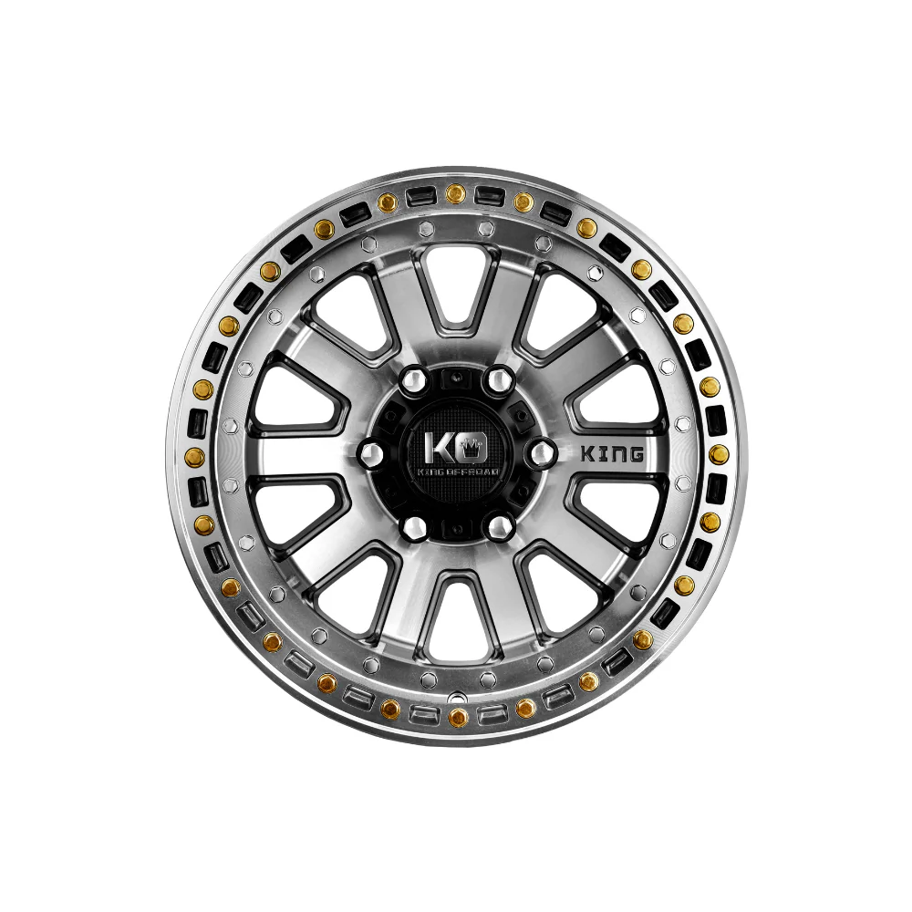 KING OFFROAD SNATCH LIGHT GUNMETAL/MACHINED FACE - Image 2
