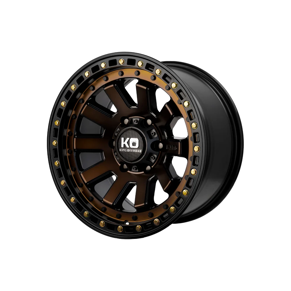 KING OFFROAD SNATCH SATIN BLACK/BRONZE TINT FACE - Image 3