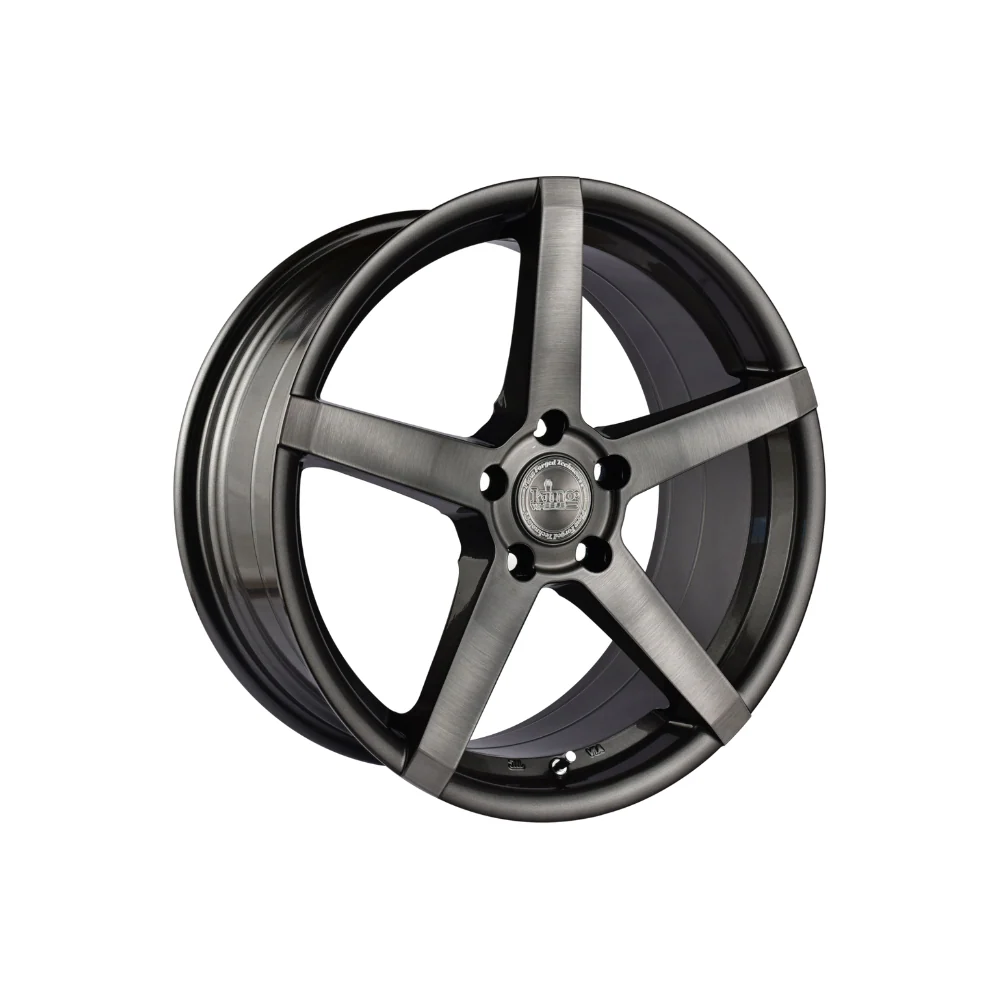 KING WHEELS HOSTILE GUNMETAL/BRUSHED FACE