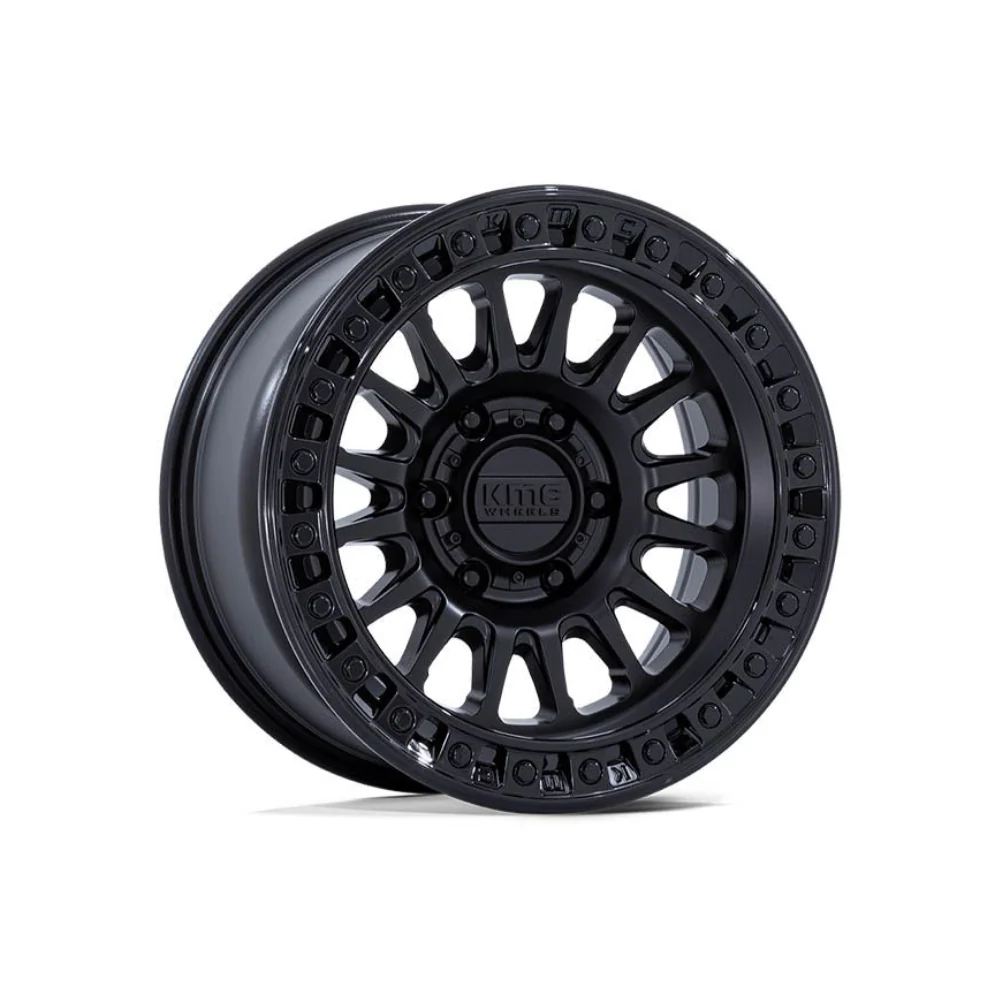 KMC IMS MATTE BLACK W GLOSS BLK LIP