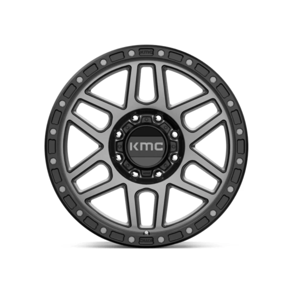 KMC KM544 MESA Satin Black With Gray Tint - Image 2