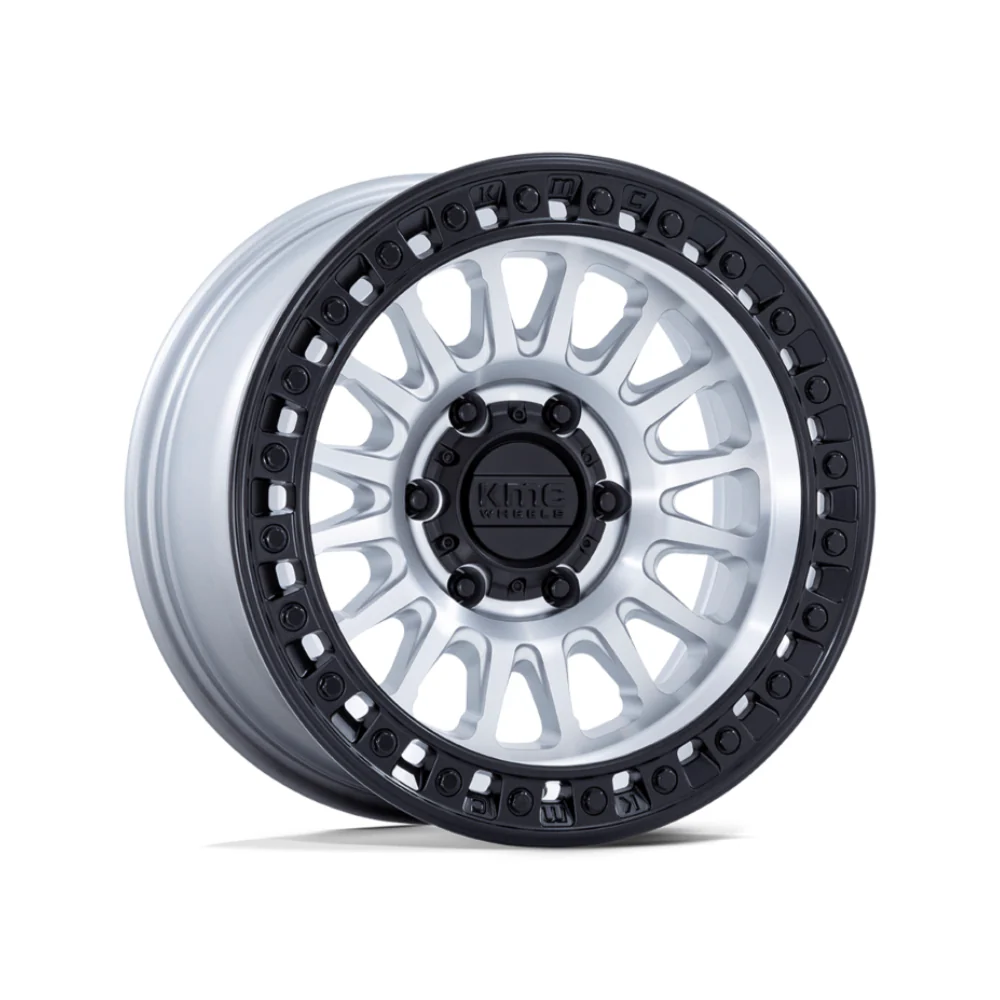 KMC KM552 IMS MACHINED WITH MATTE BLACK LIP