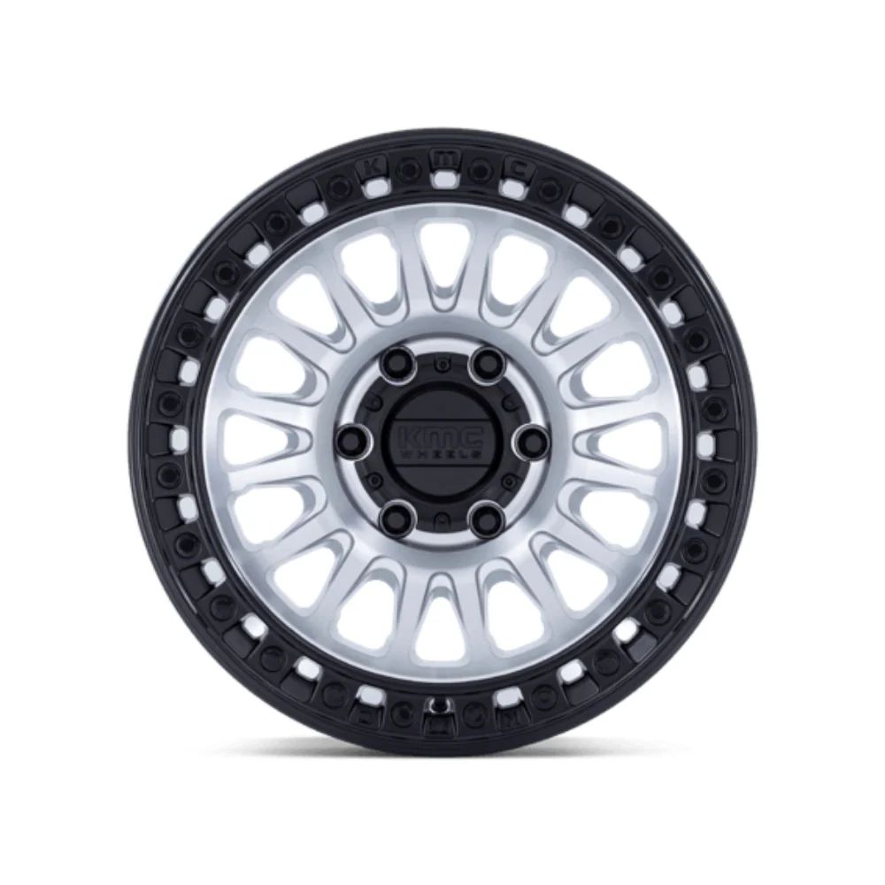 KMC KM552 IMS MACHINED WITH MATTE BLACK LIP - Image 2