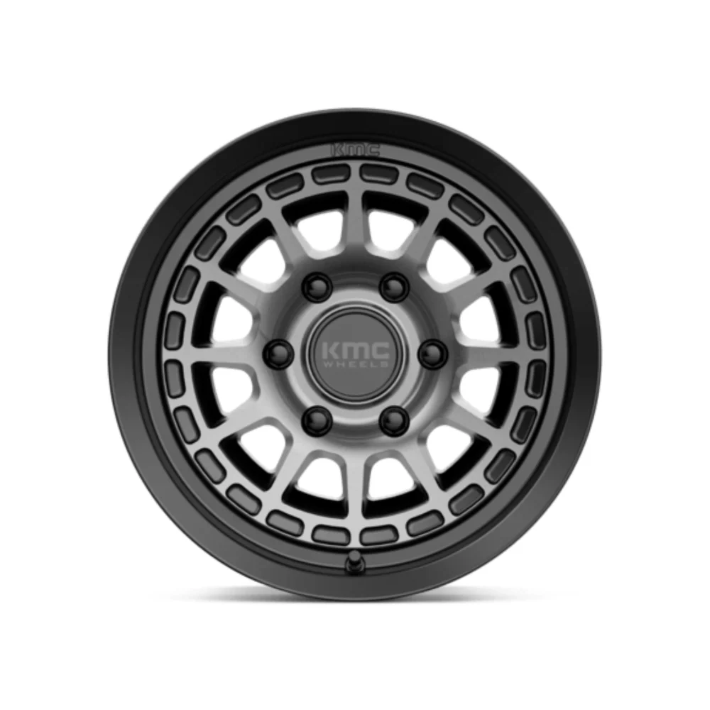 KMC KM719 CANYON Satin Black With Gray Tint - Image 2