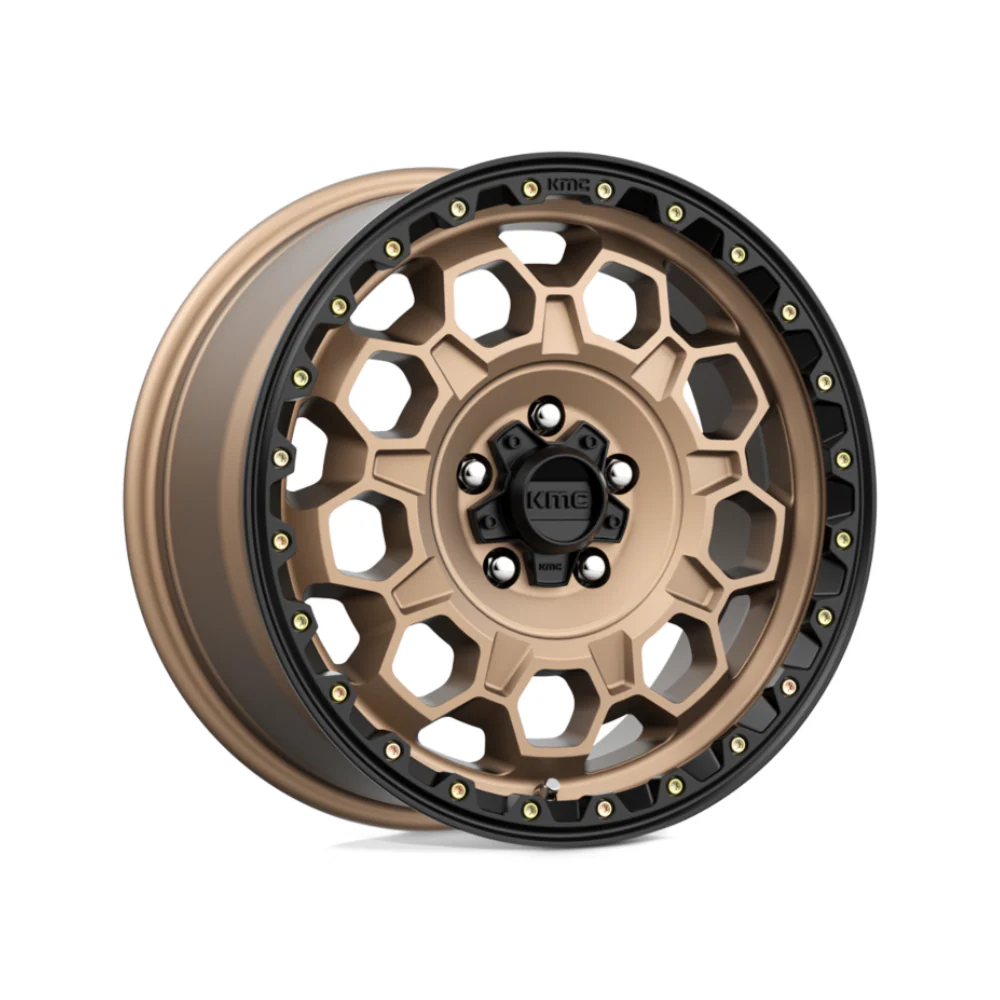 KMC XD SERIES KM545 TREK Matte Bronze With Black Lip