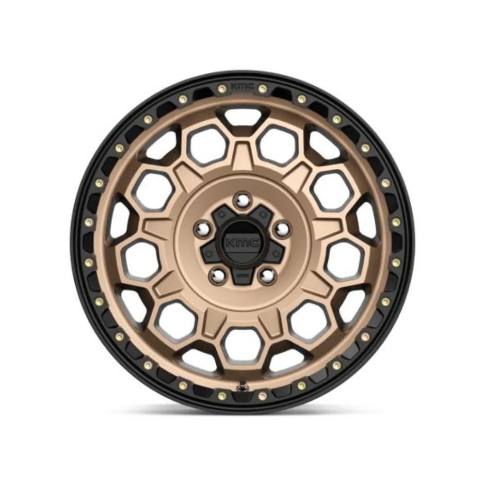 KMC XD SERIES KM545 TREK Matte Bronze With Black Lip - Image 2