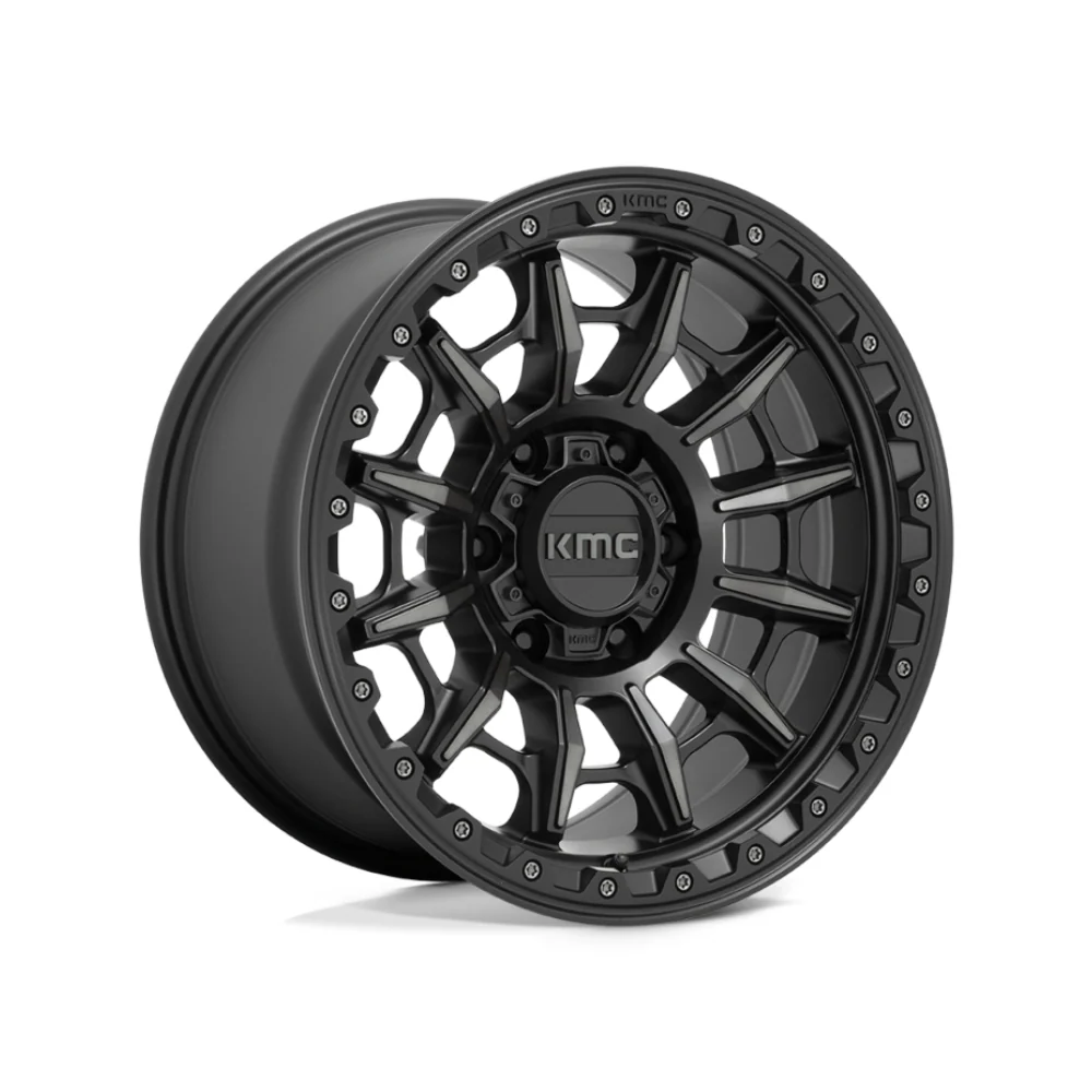 KMC XD SERIES KM547 CARNAGE Satin Black With Gray Tint