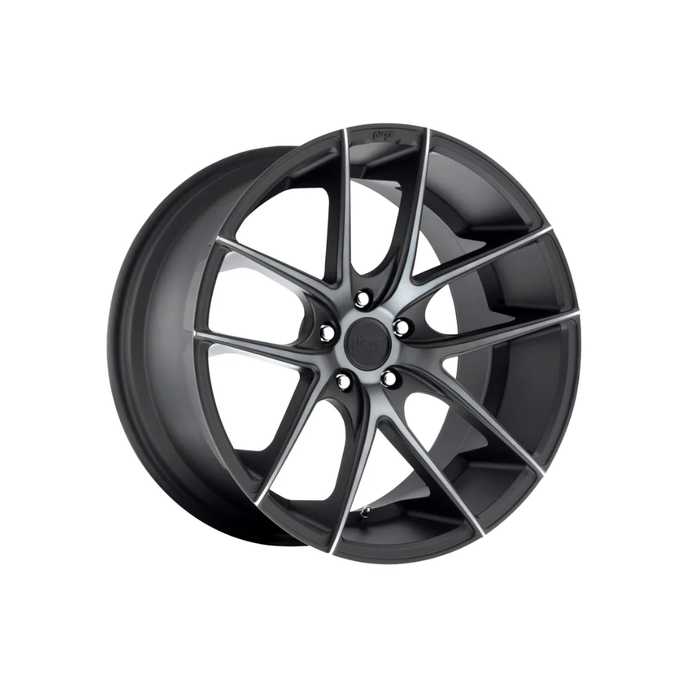 NICHE 1PC M130 TARGA MATTE BLACK DOUBLE DARK TINT