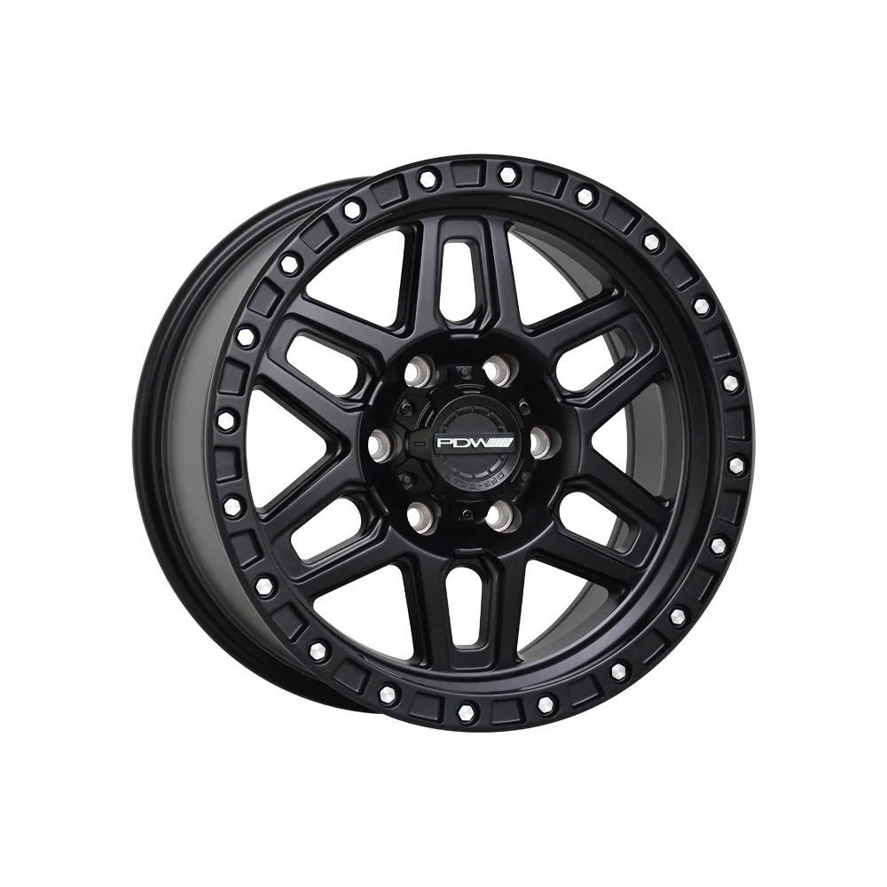 PDW WHEELS WARRIOR TOUGH BLACK