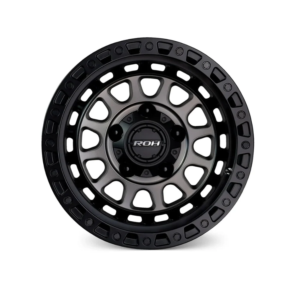 ROH WHEELS ASSAULT MATTE BLACK GRAPHITE - Image 2