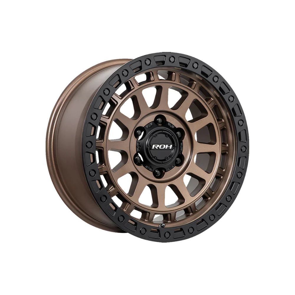 ROH WHEELS ASSAULT MATTE BRONZE BLACK LIP