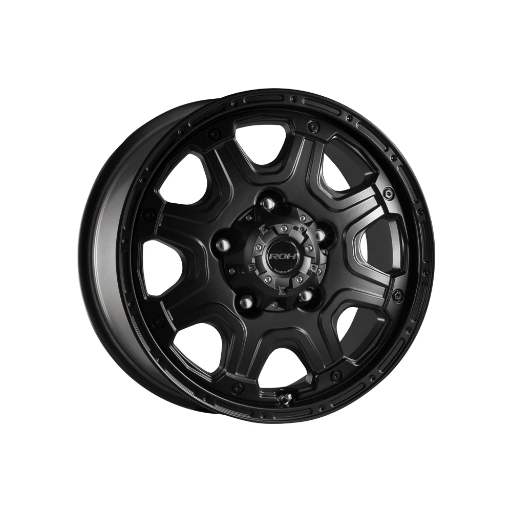 ROH WHEELS OCTAGON MATTE BLACK