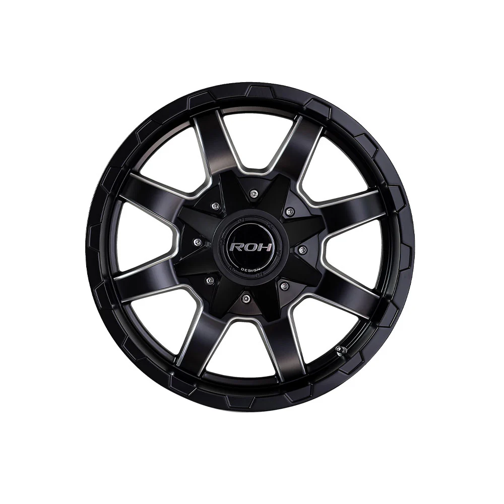 ROH WHEELS RHINO MATTE BLACK - Image 2
