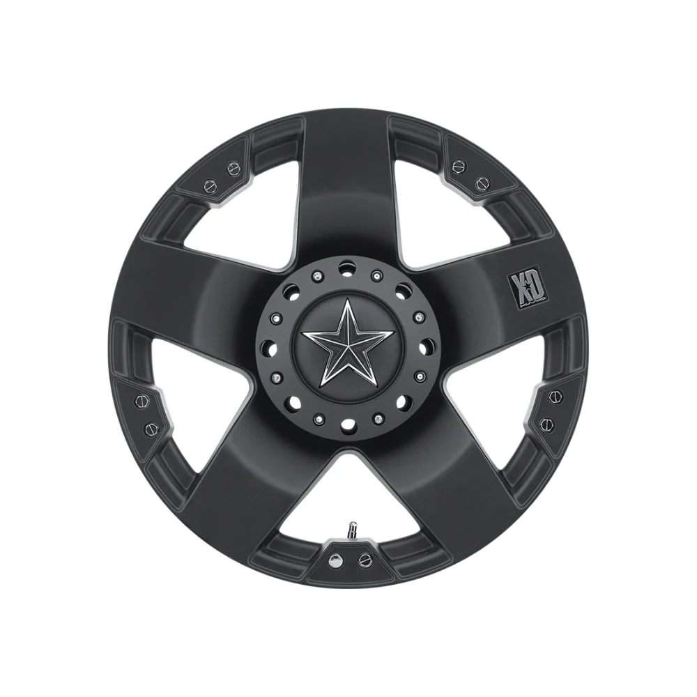 XD SERIES BY KMC WHEELS XD775 ROCKSTAR Matte Black - Image 2